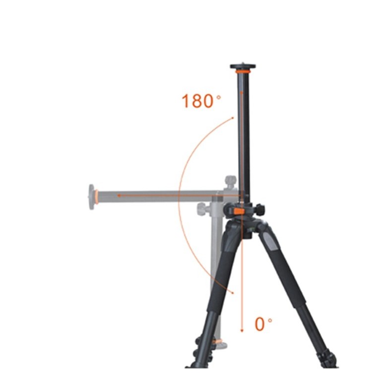 Reversible column tripod with ball... Reversible column tripod with ball...