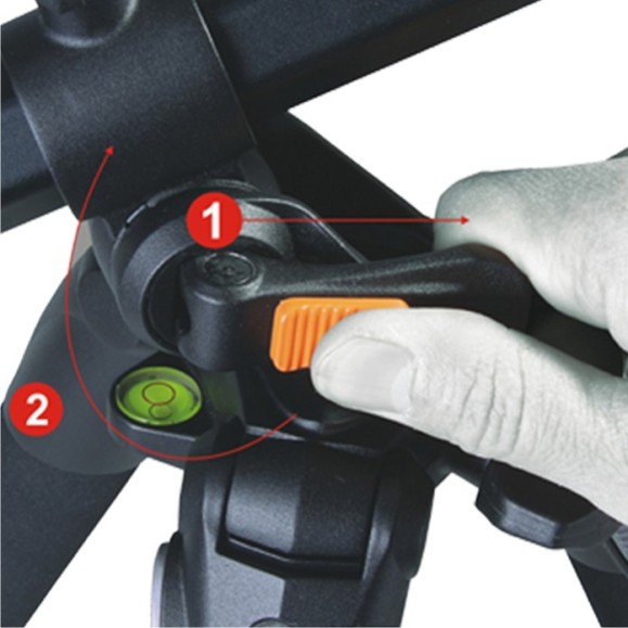 Reversible column tripod with ball head Vanguard Alta Pro 263AB 100