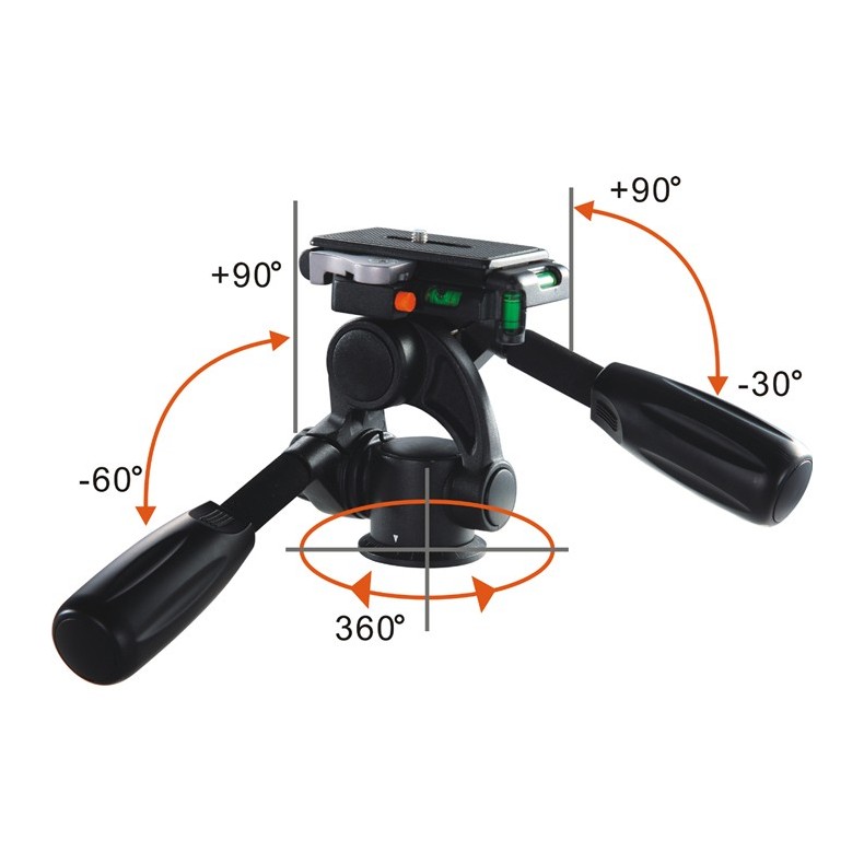 Aluminum alloy tripod with PH-32 ball...