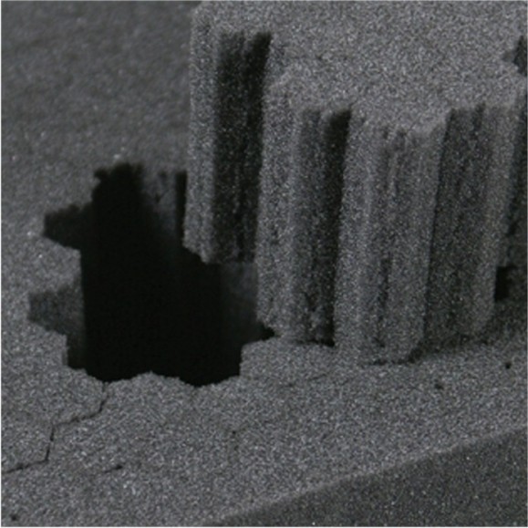 Waterproof case, foam lining Vanguard Supreme 27F