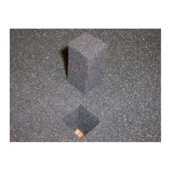 Die-cut foam Geoptik for small airtight suitcase