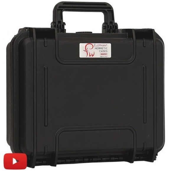 Plastic carrying case Geoptik Elephant with large wheels