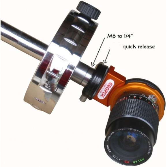 Photo holder adapter screw for counterweight bar Geoptik