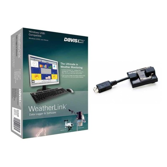 Software Davis Instruments WeatherLink USB with standard datalogger