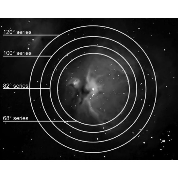 Eyepiece Explore Scientific 120º Ar 9mm 2"