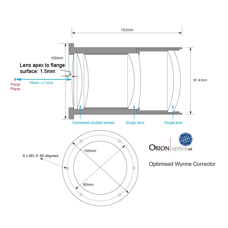 AG10 astrograph tube AG10 astrograph tube