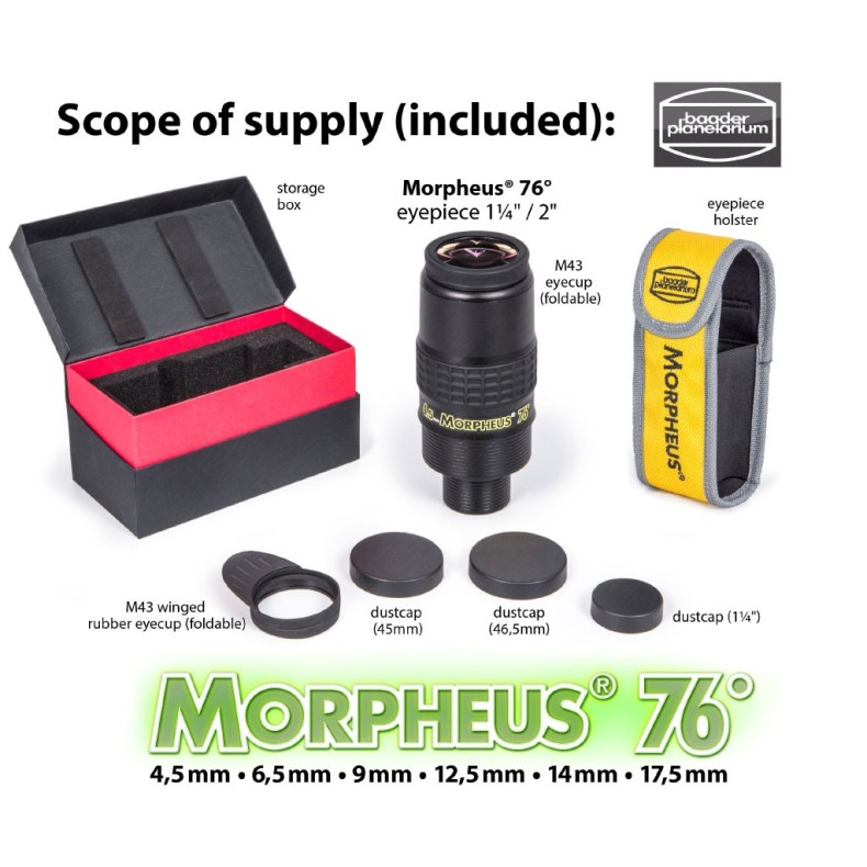 Baader Morpheus 9 mm 76º eyepiece Baader Morpheus 9 mm 76º eyepiece