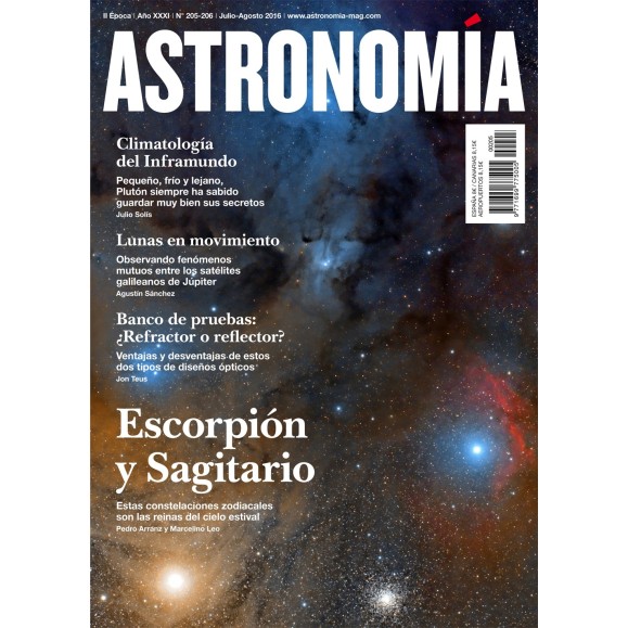Subscription to ASTRONOMÍA Magazine 12 months in paper format