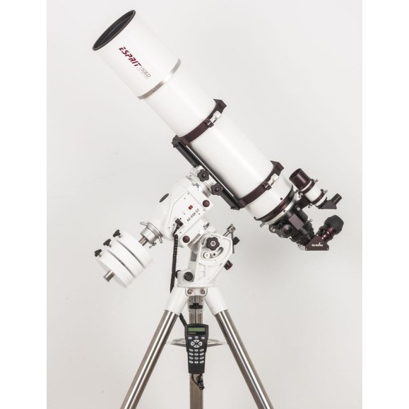 Sky-Watcher Esprit 150ED Pro triplet apochromatic refractor telescope on AZ-EQ6 Pro Go-To