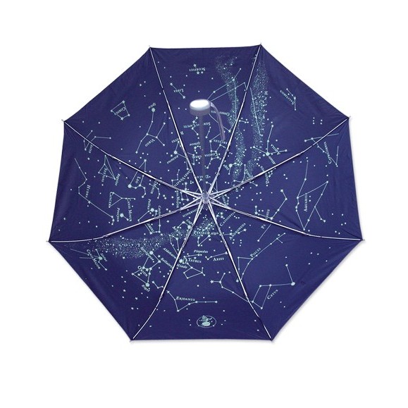 Folding umbrella planisphere adult luminescent umbrella