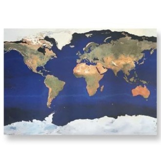 Earth Poster. Glow in the dark