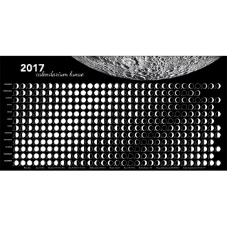 Luminescent lunar calendar...
