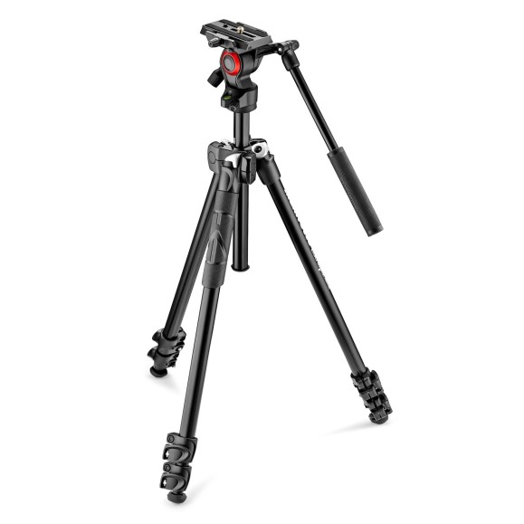 Tripod Kit Tripod 290 Light with 2 way video head Aluminum