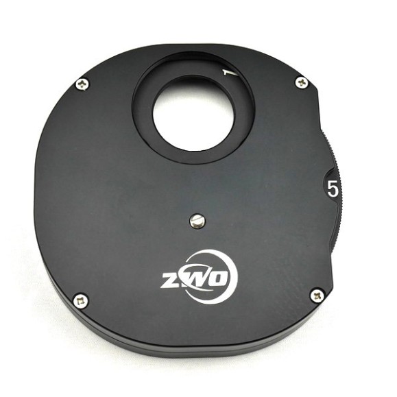 Filter holder wheel ZWO manual 5 positions 1,25