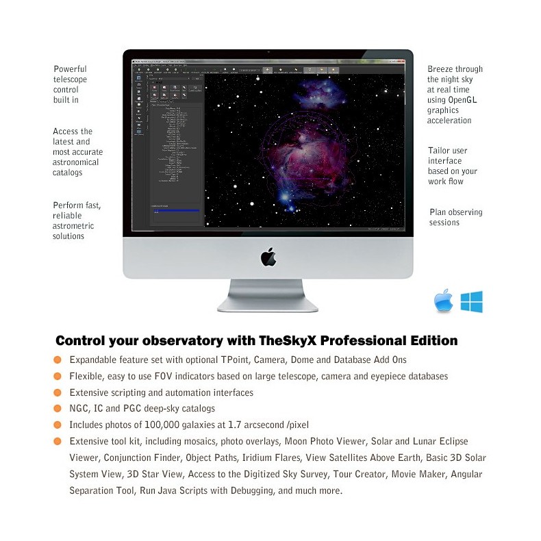 The SkyX Professional Program...