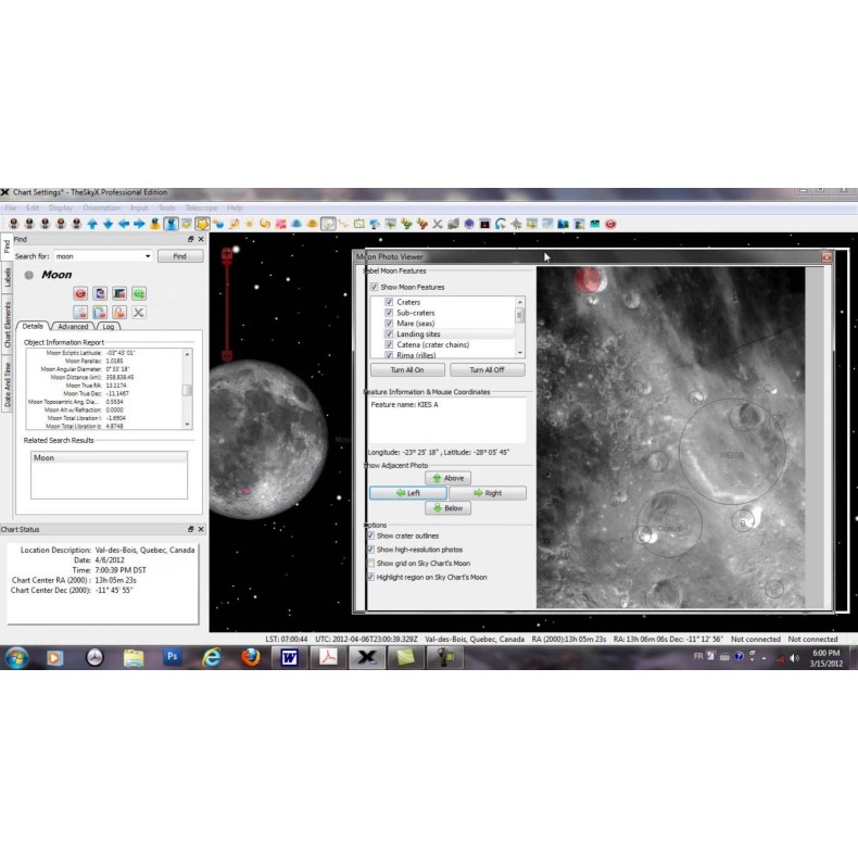 The SkyX Professional Program...