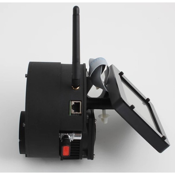 LCD display for ASTREL stand-alone CCD camera