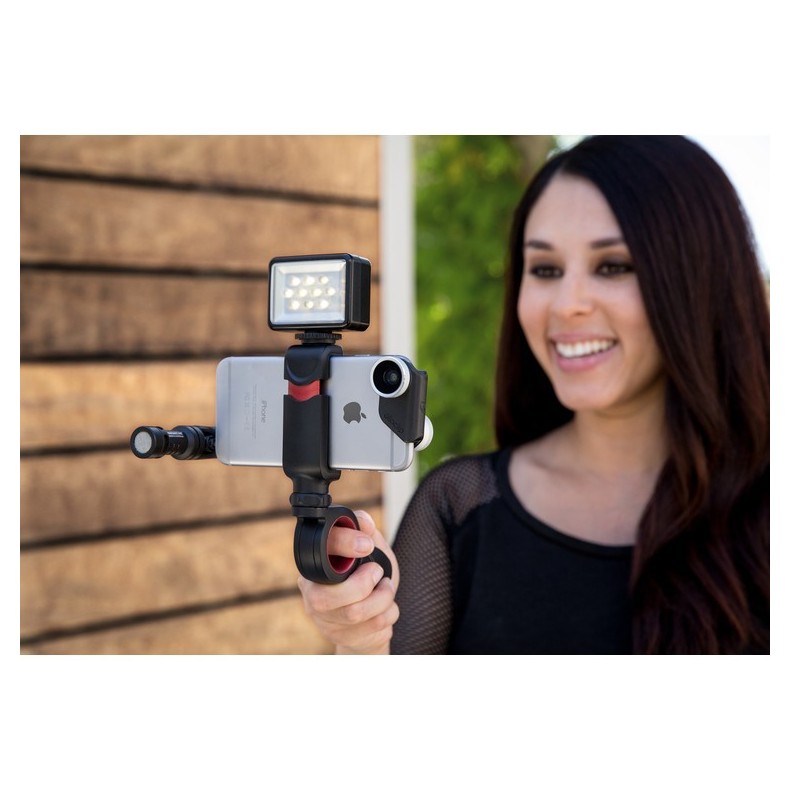 Olloclip Pivot black and red Olloclip Pivot black and red