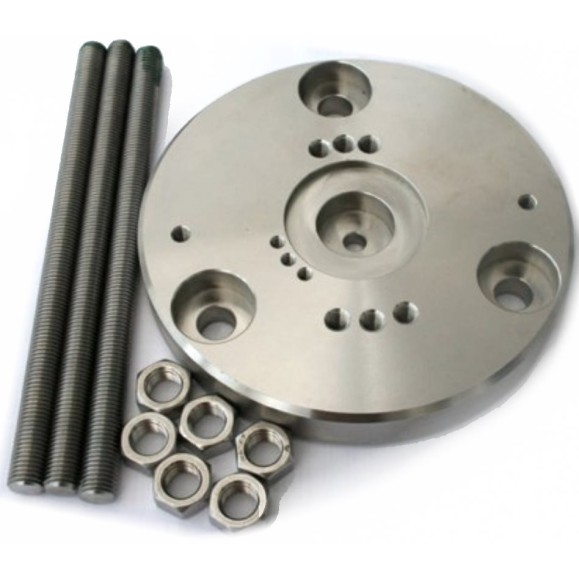 SkyMeca column adapter plate for Skywatcher mounts EQ8-R, CQ350, EQ6-R, AZ-EQ6