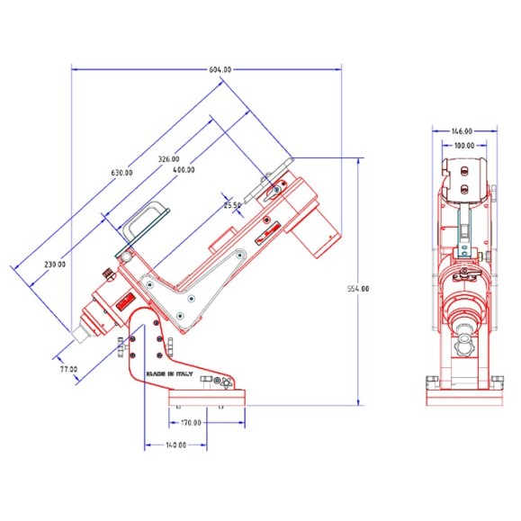 Avalon M-one-D Fast Reverse Bluetooth mount standard version