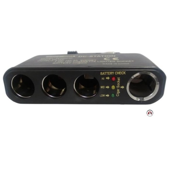 Multi-socket cigarette lighter cable adapter Pierro Astro