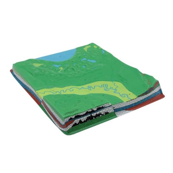 Set of 4 geological models 2 OPTIKA SCIENCE