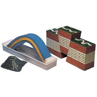 Set of models of geological...