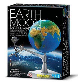 Earth-Moon Model Making Kit 4M