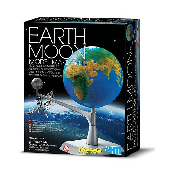 Earth-Moon Model Making Kit 4M