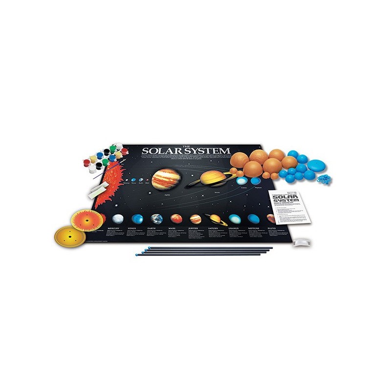3D Solar System Model Making Kit 4M 3D Solar System Model Making Kit 4M