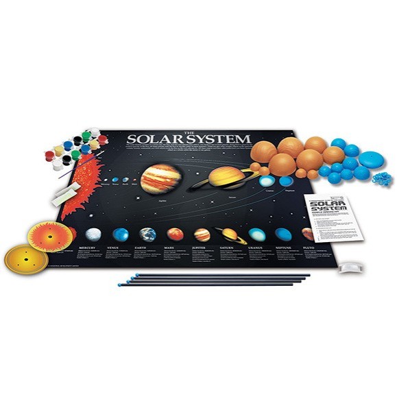 3D Solar System Model Making Kit 4M