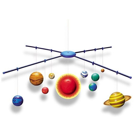 3D Solar System Model Making Kit 4M
