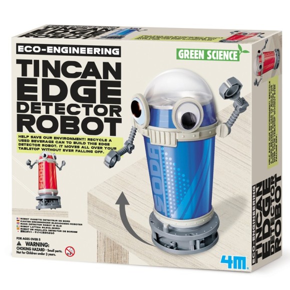 Tin Can Edge Detector Robot 4M