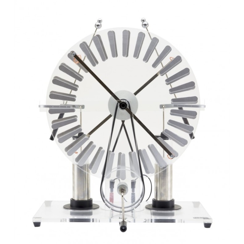 Wimshurst electrostatic machine... Wimshurst electrostatic machine...