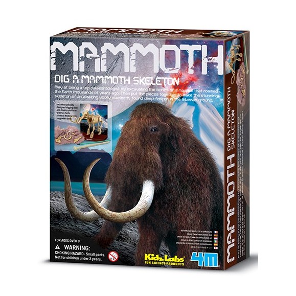 Mammoth Skeleton Dinosaur 4M