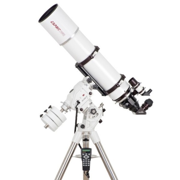 Sky-Watcher Esprit 150ED Pro triplet apochromatic refractor telescope on AZ-EQ6 Pro Go-To