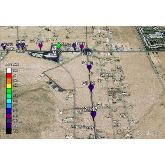 Car window support for Unihedron SQM