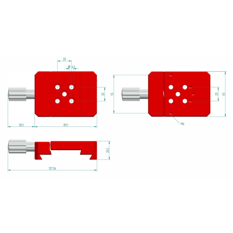 Dovetail bracket PrimaLuceLab PLUS...