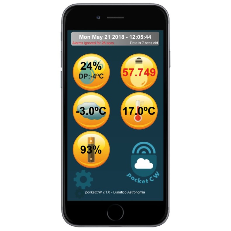 Pocket Cloud Watcher Lunatico... Pocket Cloud Watcher Lunatico...