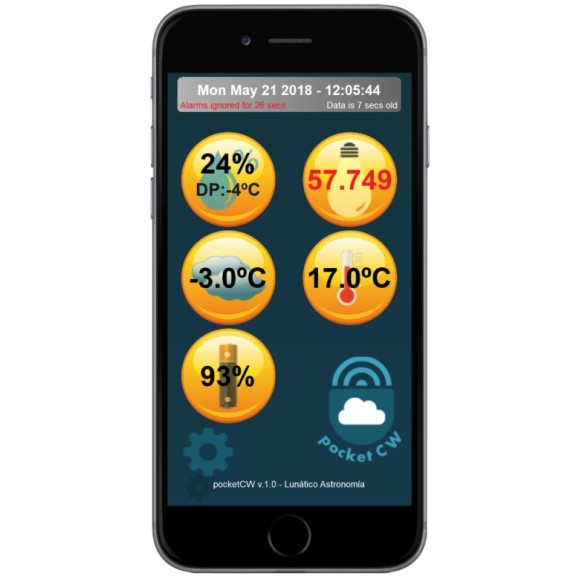 Pocket Cloud Watcher Lunatico Standard version