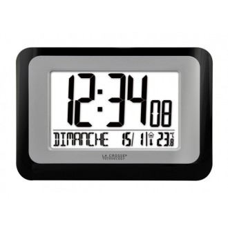 Wall clock with temperature...