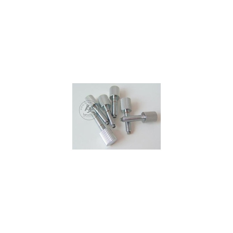 Set of 6 screws with nylon tip