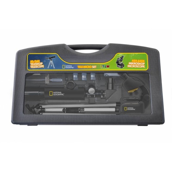 Telescope microscope kit National Geographic with case 9118200
