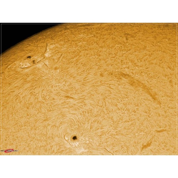 Solar Telescope H-alpha LUNT LS80THa/B1800CPT
