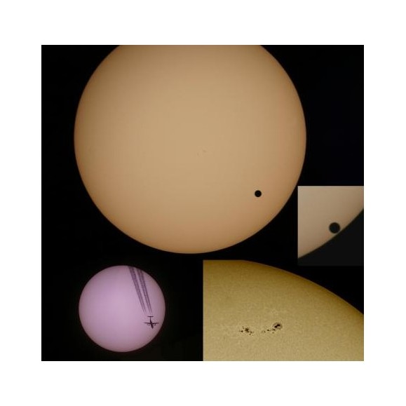 Telescope National Geographic 76/350 with solar filter