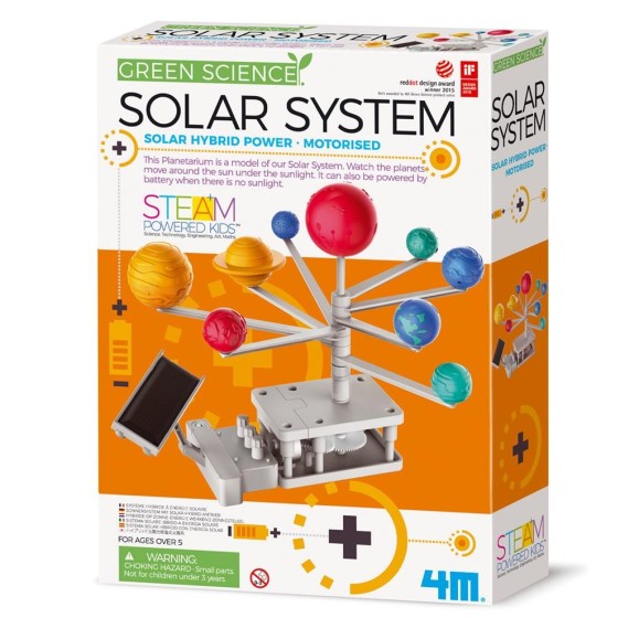 Motorized solar system 4M