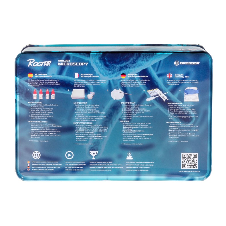 Scientific Set Bresser MICROSCOPIA KIT Scientific Set Bresser MICROSCOPIA KIT