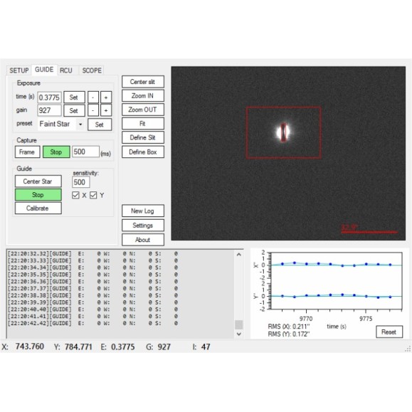 SpecTrack, autoguiding software for Spectroscopy