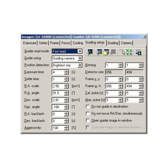 MORAVIAN G0-2000 CCD CAMERA WITH SONY ICX274 SENSOR TO CCD MONO