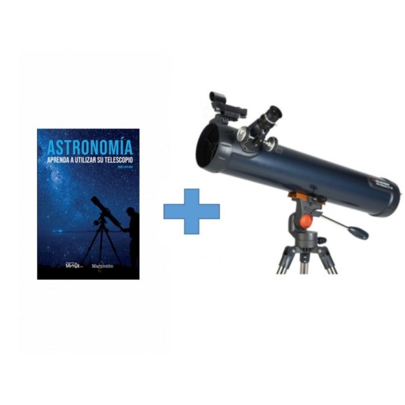 Telescope Celestron Astromaster LT 76 AZ 31036 with booklet for learning to use telescope